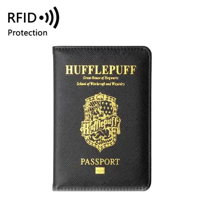 现货十字纹护照套PU皮护照保护套旅行卡包卡套多功能卡位RFID防磁 - 10