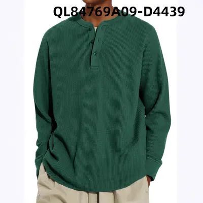 Plus Size Men's Printed Loose Short-Sleeve Shirt