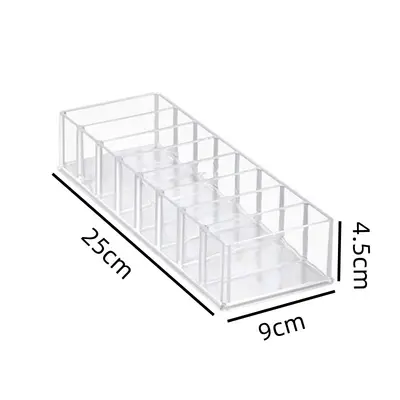 Charging cable storage box, data cable storage box, headphone cable organizer box, memory card storage box, acrylic - 7