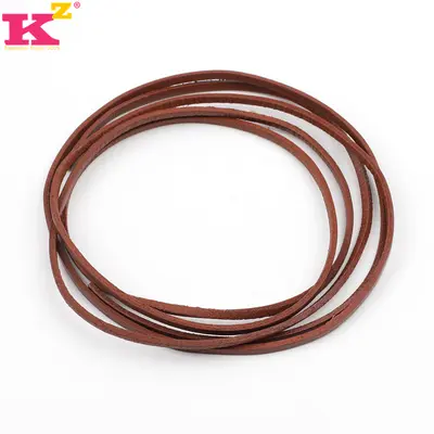 Genuine Leather Strips, 3 mm, 1 Meter, Flat, for DIY