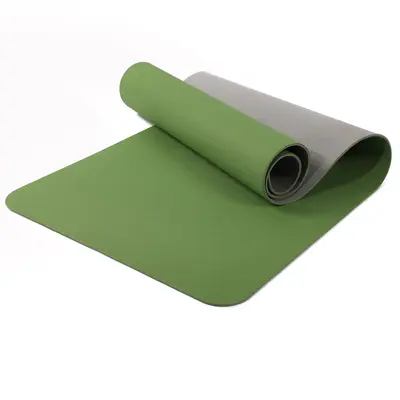 TPE Two-Color Thickened Non-Slip Yoga Mat Extended Fitness Mat Soundproof Jump Rope Floor Mat Home Dance Mat Wholesale - 13