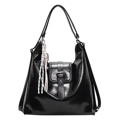Women's Large Capacity Tote Bag, Luxury Style Shoulder Handbag - 7