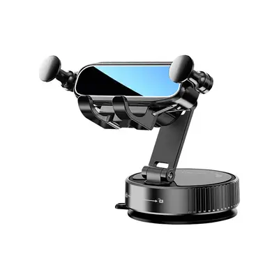 Longqi Vacuum Suction Car Phone Holder, Dashboard Navigation Mount - 12