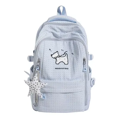 Herbst-Neukollektion Cartoon niedliche hochwertige Nylon großvolumige Rucksack für Schüler der Mittel- und Oberstufe Damen Pendler Doppelschulter-Rucksack - 9
