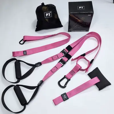 p3trx Suspension Training Strap for Home Yoga and Resistance Workouts - 11