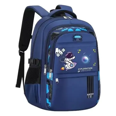 Large Capacity School Backpack for Grades 2-6 Boys Burden-Reducing Dual Shoulder Bag Primary School Student Book Bag Wholesale Stock Available
