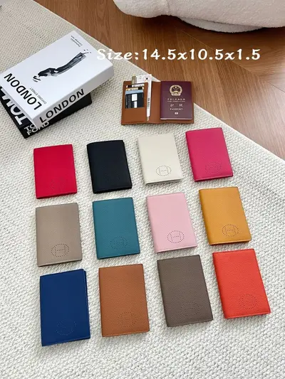 Pasaport cüzdanı, başlık deri, çok işlevli, kart sahibi