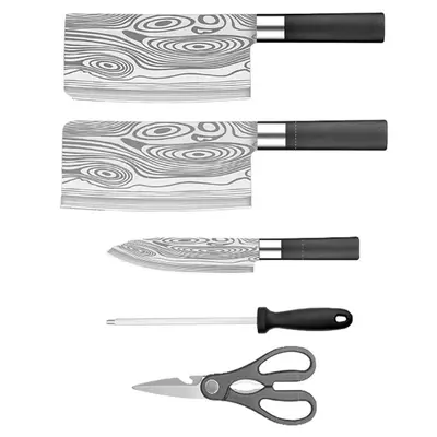 Küchenmesser-Set, 5-teilig oder 7-teilig komplett