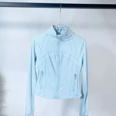 Women's Short Stand-Collar Slim-Fit Yoga Sports Jacket - 5