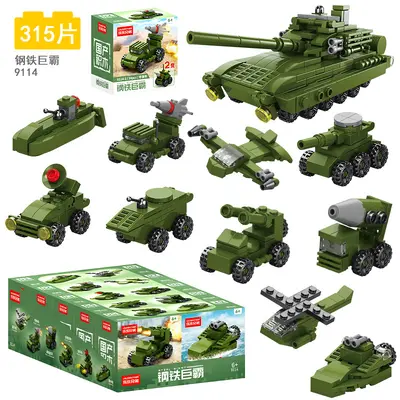 Küçük parçalı itfaiye aracı yapı blokları, Lego uyumlu, çocuklar için eğitici - 11