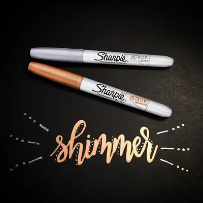 Ruiyi Signature Pen Fade-Resistant Gold Marker Oil-Based Waterproof Non-Fading Dye Marker Lab Marking Pen