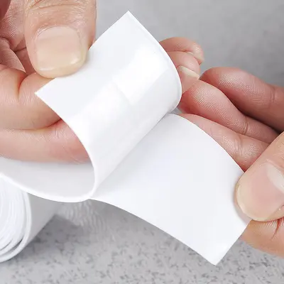Yapışkanlı su geçirmez fuga bandı, küf önleyici, mutfak ve banyo lavabo, klozet ve duvar k