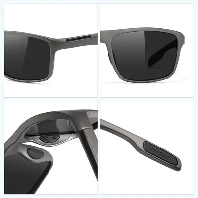 KDEAM Übergrößen - modische polarisierte Sonnenbrillen für den Außenbereich, Freizeitsonnenbrille, Großhandel Zentralasien-Brillen KD101-PLUS