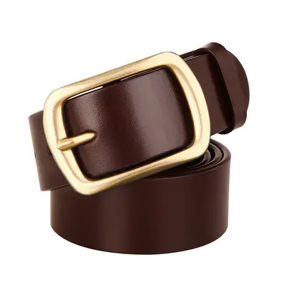 Neue vielseitige Herrenmodeledergürtel aus Luxus-PU-Leder mit Nadelverschluss im Retro-Stil für Jugendliche, Jeansgürtel zum Großhandelspreis.