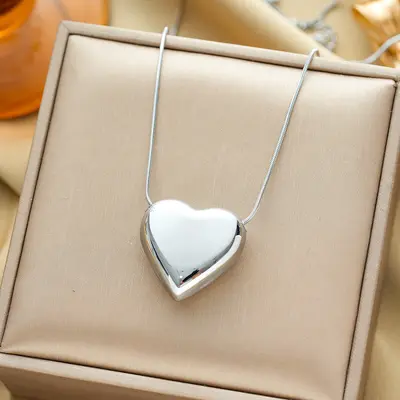 Cross-border Hot Sale Elegant and Personalized Women's Pure Titanium Steel Necklace with Electrolysis 18K Gold Clavicle Chain Necklace Jewelry Fadeless - 12