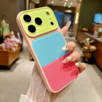 iPhone 17 Pro Max three-color dopamine acrylic case - 7