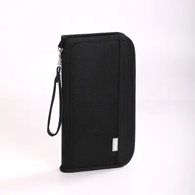 Travel passport organizer bag, large capacity, RFID blocking - 7