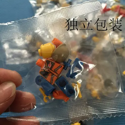 Building Block Figures Set, Small Pieces, DIY Cartoon Characters - 4
