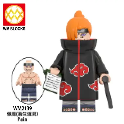 WM6112 Anime-Serie Lern-Bausteine mit Minifiguren - 2