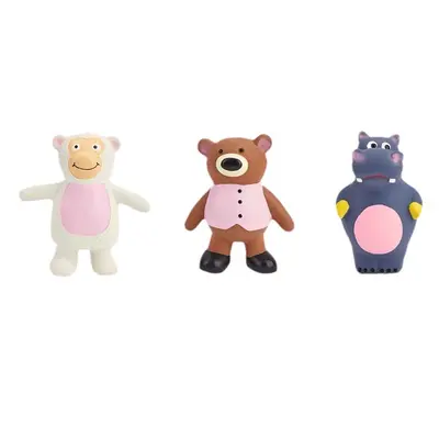 FOFOS Latex Squeaky Dog Toy, Durable, for All Breeds - 5