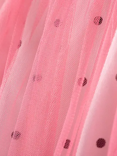 Girls' Summer Tulle Dress, European-American Style