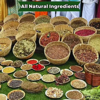 Adivasi herbal hair care oil plant-based lavender smoothing treatment