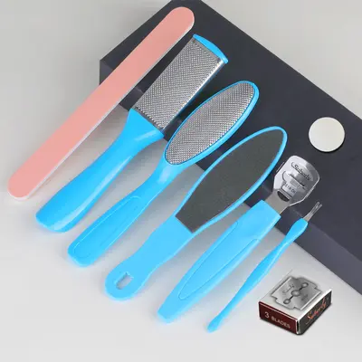 8-in-1 manikür ve pedikür seti, ayak törpüsü ve bimsaşı - 5