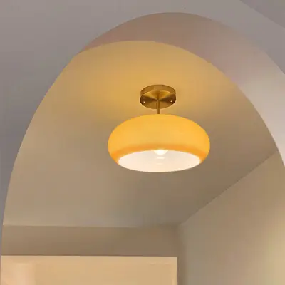 French Retro Medieval Ceiling Lamp for Corridor and Balcony - 8