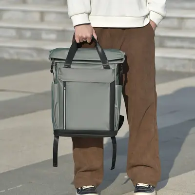 Cross-Border Business Rucksack für Herren mit großem Fassungsvermögen, wasserdicht, Pendler-Rucksack, Outdoor-Reiserucksack, leichte Schultertasche für Studenten - 5