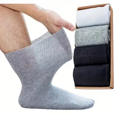 Yaşlılar için gevşek ağızlı yaz çorabı, büyük beden