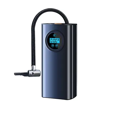Tragbare kabellose Luftpumpe mit digitalem Display für Autos, elektrische Luftpumpe speziell für Fahrzeuge, kleine tragbare universelle Reifenluftpumpe