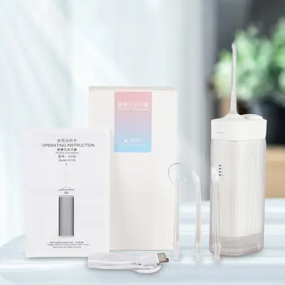 便携式冲牙器家用洗牙器 3档模式伸缩便携口腔清洁神器正畸敏感肌