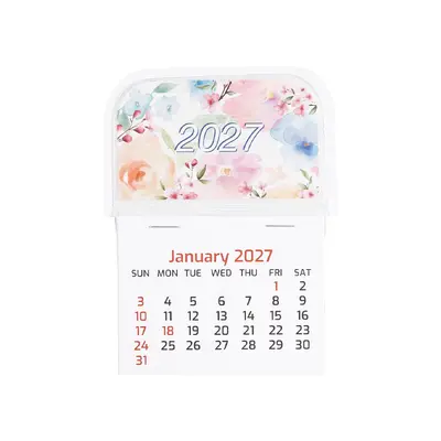 PVC Desk Pad with Adhesive Pocket and Desk Calendar, Executive Desk Mat, Customizable Logo - 8