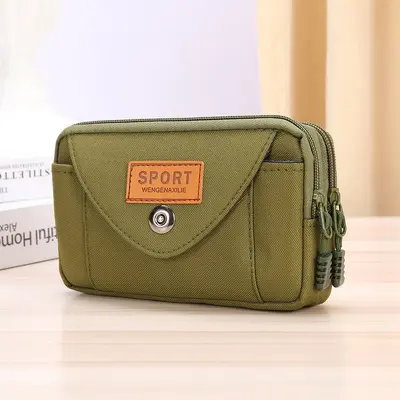 Men's Waist Bag, Multifunctional, Vertical, Portable - 11
