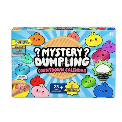 Mystical Soft Toy Box 8-teiliges Set, weiche niedliche Spielzeugbox mit Fingerspielzeug