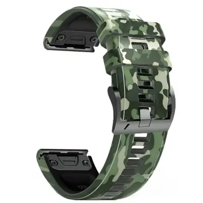 Quick-Release Silicone Band for Garmin Fenix 8 7X/6X, 22/26 mm - 11