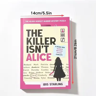 The Killer Isn't Alice Mystery Puzzle Notebook