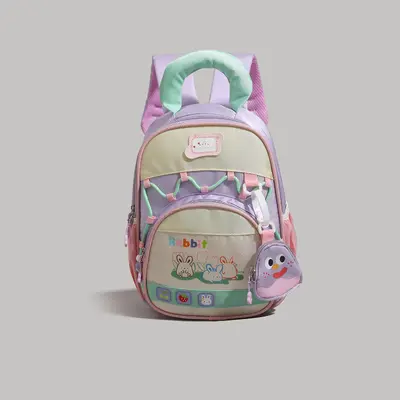 Lightweight Cartoon Children's School Backpack for Boys and Girls - 11