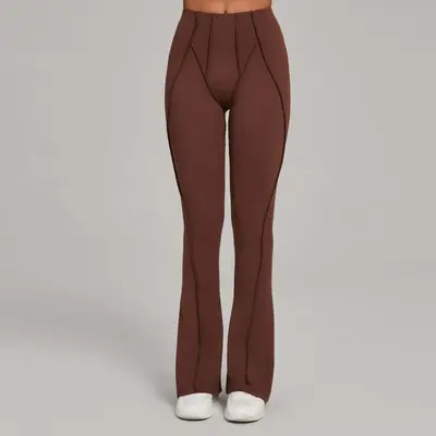 Women's Yoga Flare Pants, High-Waist, Butt-Lifting - 12
