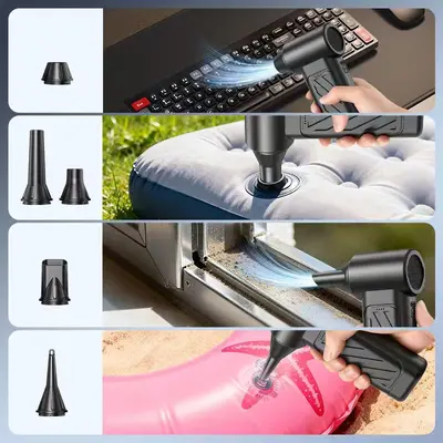 Mini el tipi türbin fan, kamp, ayarlanabilir, yüksek hız