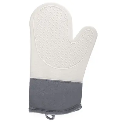 Mikrowellen-Handschuhe gegen Verbrühung, wärmeisoliert und hitzebeständige Geräte, hochtemperaturbeständige Spezialhandschuhe für Küchenkochofen, Silikon rutschfest - 6