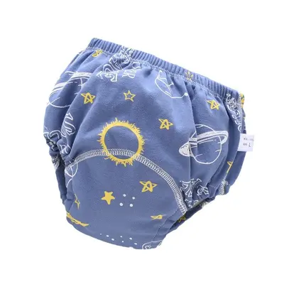 Washable 6-Layer Gauze Baby Training Pants, Breathable