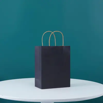 Kraft Kağıt Hediye Çantası, Giyim Mağazası Alışveriş Torbası