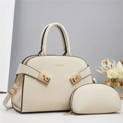 Two-Piece Large Capacity Women's Mother-and-Child Bag Set - 5