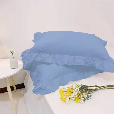 Ruffled Lace Pillowcase, Single and Double Size - 2