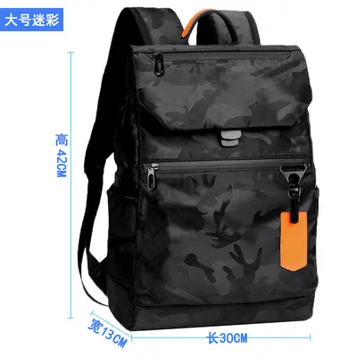 Herren-Freizeitrucksack, wasserdicht, Laptop- und Reise-Rucksack - 10