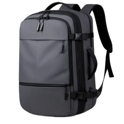 Large Capacity Waterproof Men's Business Backpack with Laptop Compartment - 6