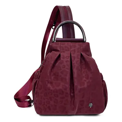 Multi-Purpose Crossbody Backpack, Single Shoulder Strap, Light Luxury Texture for Women - 9