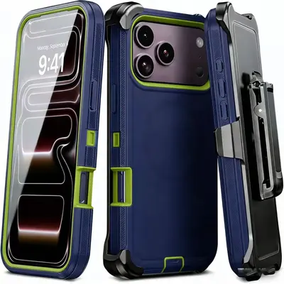 iPhone 18 Pro Max three-proof magnetic case, neutral colors - 11