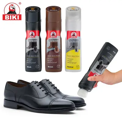 Биаоци Жидкий крем для обуви из кожи Black Leather Care Oil Palm Colorless Artifact Classic Liquid Shoe Polish Care Leather Shoe Polish Shoe Shine